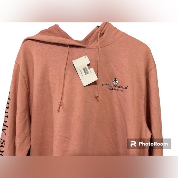 Size Large Simply Southern Walking Dog Sweatshirt - Picture 2 of 5